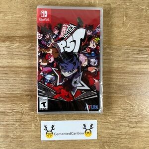 Persona 5 Tactica Nintendo Switch Game NEW SEALED